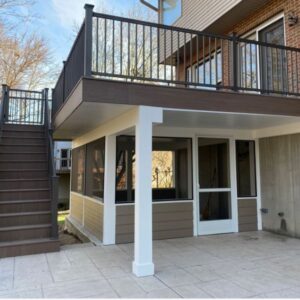 Zip-UP® UnderDeck polishes the underside of your deck providing a dry, usable, outdoor living space. Any water from above channels through to your gutter system and your panels can be easily removed and replaced for mechanical access and the occasional cleaning. With Zip-UP®, you get an underdeck drainage system and a finished look with one product.